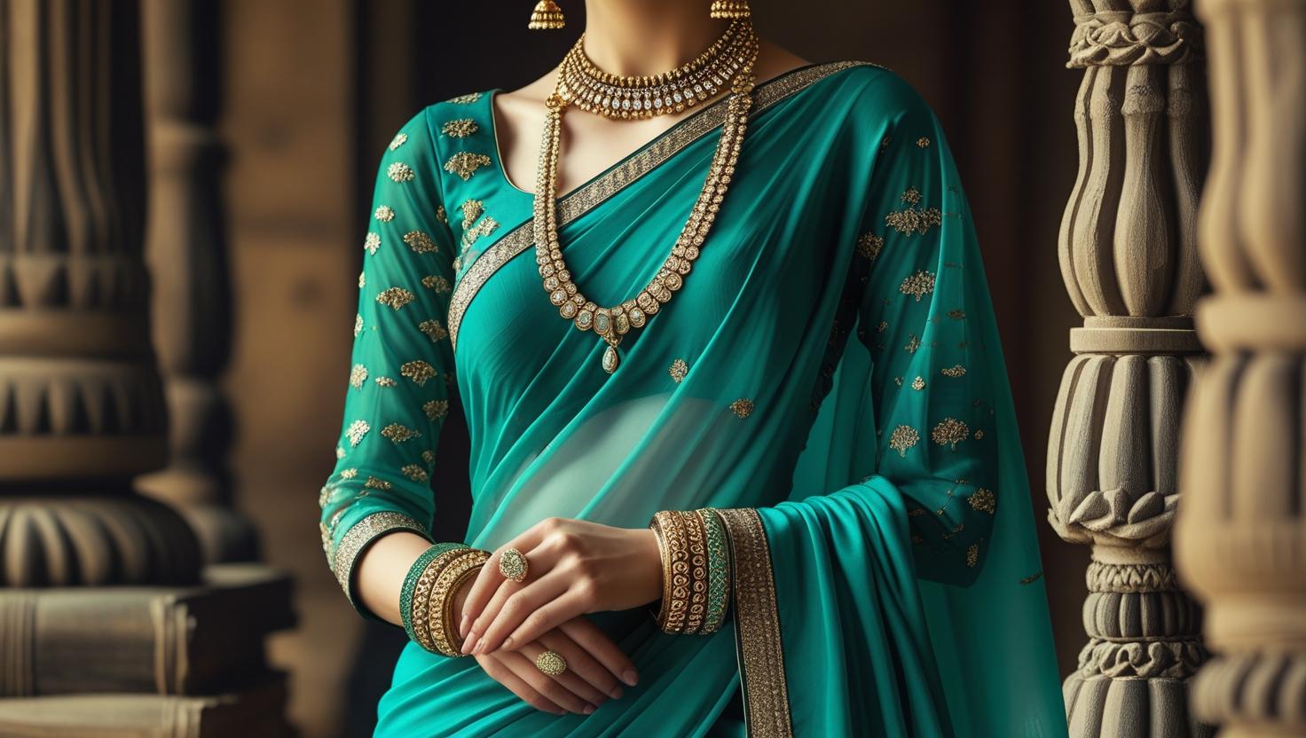 How to Accessorize Your Saree Look Like a Pro